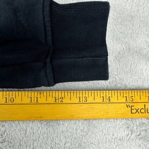 AllSaints Black 1/4 Zip Artillery Sweatshirt Women’s Size XS/S - Picture 9 of 12